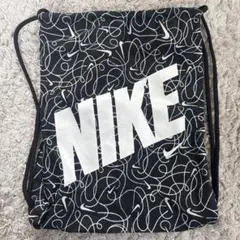 NIKE ナップザック 黒白デザイン