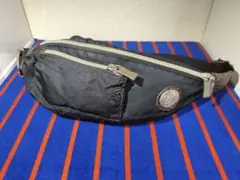 Orobianco Italy　ボディバッグ ウエストポーチ　黒色