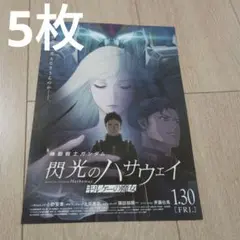 映画　閃光のハサウェイ　キルケーの魔女　チラシ　フライヤー