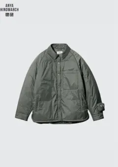 UNIQLO × ANYA HINDMARCH パフテック シャツジャケット M