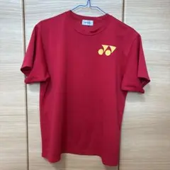 【YONEX ヨネックス】テニスウェア Tシャツ レッド Sサイズ