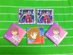 名探偵コナン メモリアル缶バッジ 他 灰原哀 ベルモット シェリー