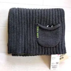 【削除予定】ユニクロ アニヤハインドマーチ ヒートテック マフラー ダークグレー