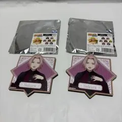 NARUTO トレーディングウッドコースター 春野サクラ 2個セット