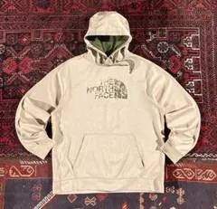な*つ様 The North Face プリント プルオーバー パーカー キャメ