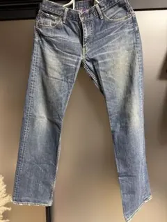 Levi's 503 ストレートデニム パープルステッチ W31
