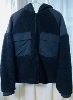 ニューバランス　ボアフーテッドジャケット　M ブラック