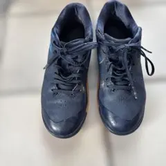 ネイビー サッカーフットサルシューズ　アシックス　22.0cm