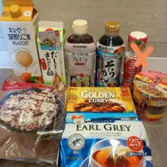 食品詰合せ　まとめ売り　8種類　調味料　非常食のサムネイル