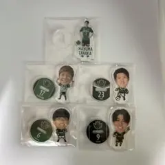松本山雅　プレーヤーズアクリルフィギュア　5個セットのサムネイル