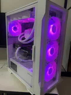 白ゲーミングPC i7-9700F RTX2070SUPER Office - メルカリ