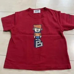 laundry ランドリー　キッズ Tシャツ 赤のサムネイル