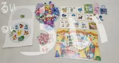 ポケモン　ポケットモンスター　シール　ステッカー　グッズ　切り抜き　まとめ売りのサムネイル