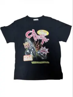 CREEF Tシャツ ブラック グラフィックプリント Sサイズ