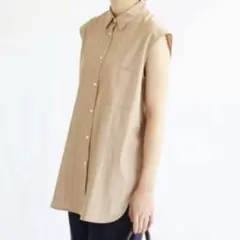 超美品！早い者勝ち！IENA イエナ ノースリーブ ストライプシャツ ブラウス