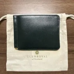GLENROYAL グレンロイヤル マネークリップ 札バサミ ネイビー - メルカリ
