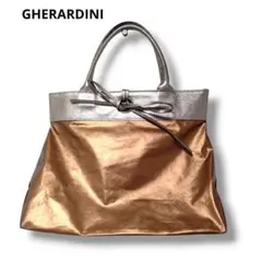 定番人気　ゲラルディーニ　ソフティ　トートバッグ　レザー　ナイロン　総柄　ロゴ