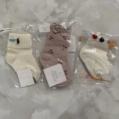 ベビー靴下 3足 (Ralph Lauren, 赤ちゃんの城）