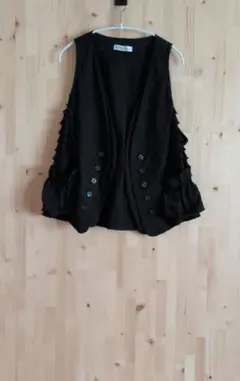 axes femme ゴシック ロリータ ベスト 編み上げ バックレースアップ
