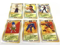 【ケロッグ】人気ゲームキャラ カード 6枚セット