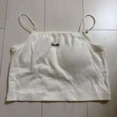 【 WEGO 】キャミソール ホワイトFサイズ 夏服 未着用のサムネイル