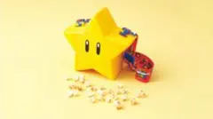 【美品】USJ スーパーマリオ スター ポップコーンバケツ