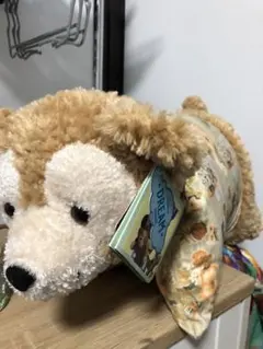 希少　ディズニーハワイアウラニ限定　ダッフィーぬいぐるみ　クッション