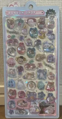 《正規品》ボンボンドロップシール きぐるみボンボン