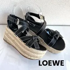 LOEWE ロエベ　ゲート　厚底　プラットフォーム　エスパドリーユ　サンダル　靴のサムネイル