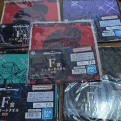 一番くじ 機動戦士Gundam ジークアクス　F賞　ジャガードタオル　コンプ