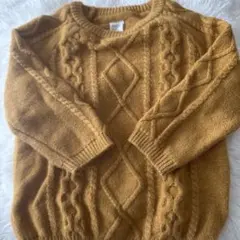 H&M ケーブル編みニットセーター