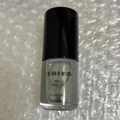 新品未使用 SHIRO 亜麻ネイル 7B03 ラメ グレー マニュキア 10mlのサムネイル
