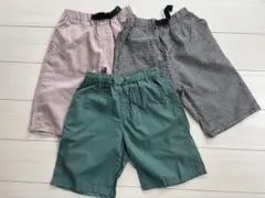 GLOBAL WORK ハーフパンツ 3枚セット サイズ150・160