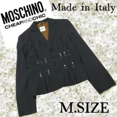 q22〚MOSCHINO CHEAP AND CHIC〛テーラードジャケット Mのサムネイル