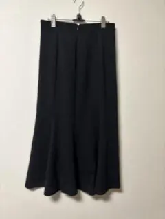 【GU】ジーユー ブラック フレアロングスカート