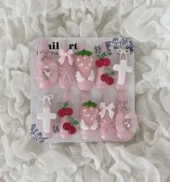 量産型ネイルチップ 平成女児.ゴテゴテ