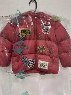 も*こ様 ミキハウス　ダウンジャケット　赤いダウンコート　子供服100