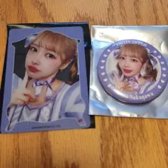 仲川瑠夏 クリアトレカ 缶バッジ キャンディー衣装