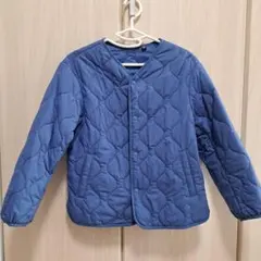 UNIQLO キルティングジャケット 140 ブルー