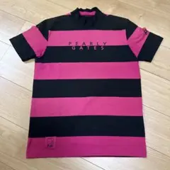 PEARLY GATES ストライプ ゴルフシャツ サイズ4
