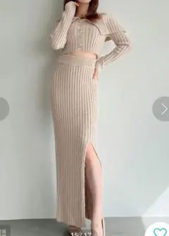 RESEXXY オフショルニットセットアップ