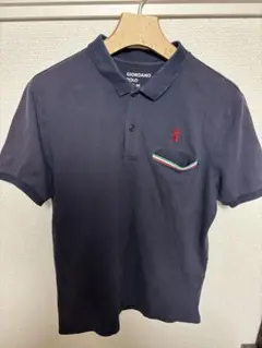 GIORDANO ポロシャツ ネイビー Mサイズのサムネイル