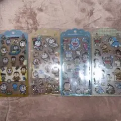 【国内正規品】　ドラえもん　ドロップジェリーシールコンプリート4枚セット