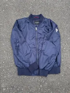 GUESS ネイビー MA-1ジャケット Mサイズのサムネイル
