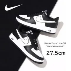 【新品】NIKE エアフォース1ロー ブラック/ホワイト ブラック