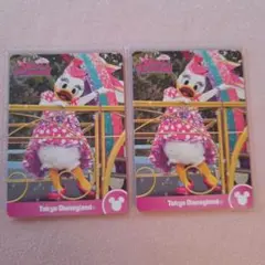 ディズニー　パルパルーザ　コレクションカード　デイジー