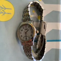 ジャンク品　時々稼働　citizen 腕時計 クォーツ　Eco-DRIVE