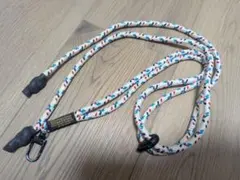 ニコアンド スマホストラップ ホワイト セット