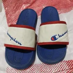 Champion　サンダル 18cm スリッパ ネイビーのサムネイル