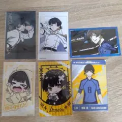 蜂楽廻　ファボテリア　チェキ　カードダス　キャラガム　ステッカー　ブルーロック②